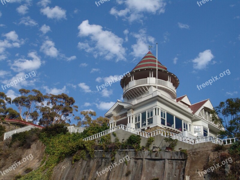 Catalina Island Historical House California