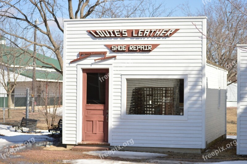 Shoe Repair Old Shop Leather Repair