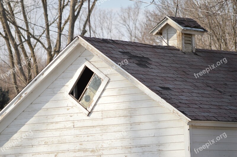 Window Outside Tilted Home House