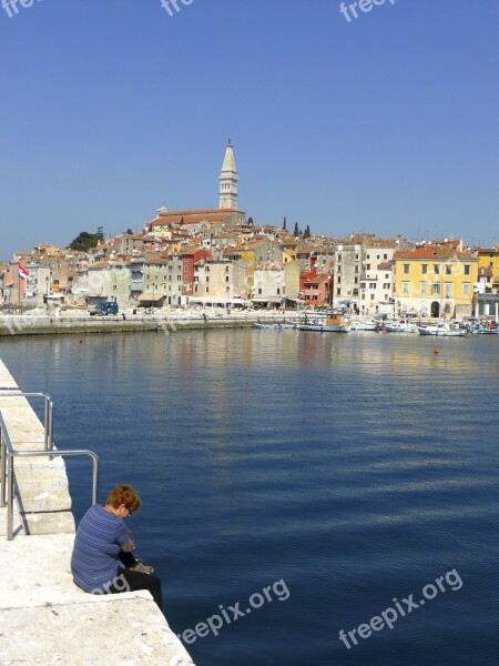 Seaside Piran Harbour Mediterranean View