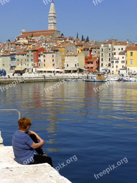 Seaside Piran Harbour Mediterranean View