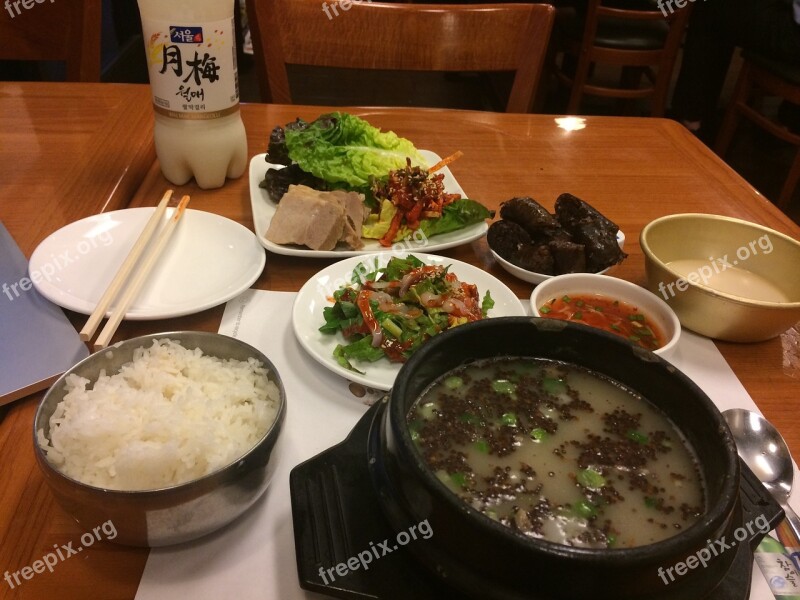 Korean Food Diet Free Photos