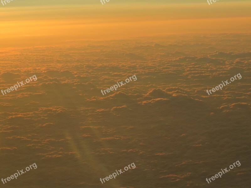 Clouds The Evening Sun A Surname Free Photos