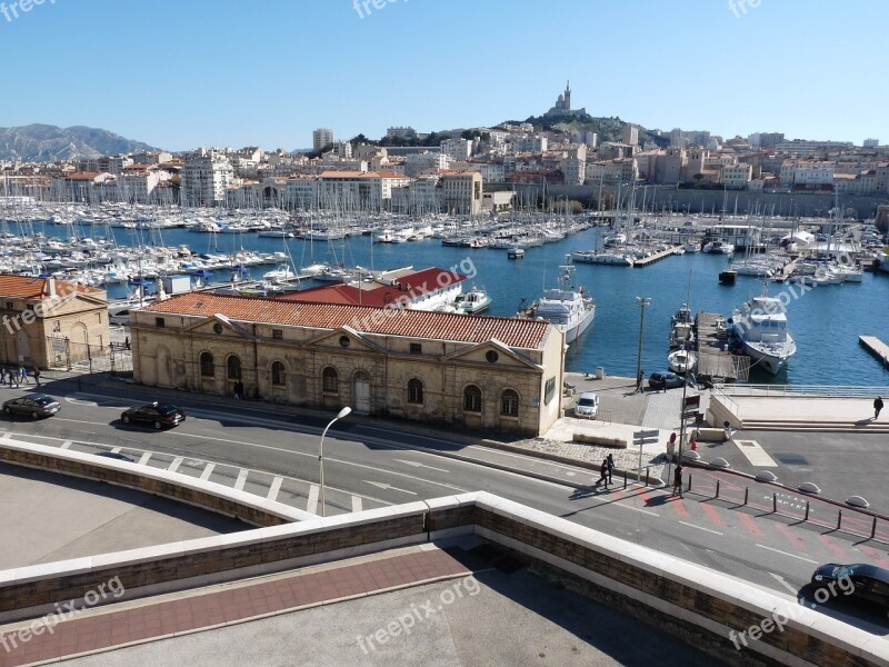 Marseille Old Port Good Mother Free Photos