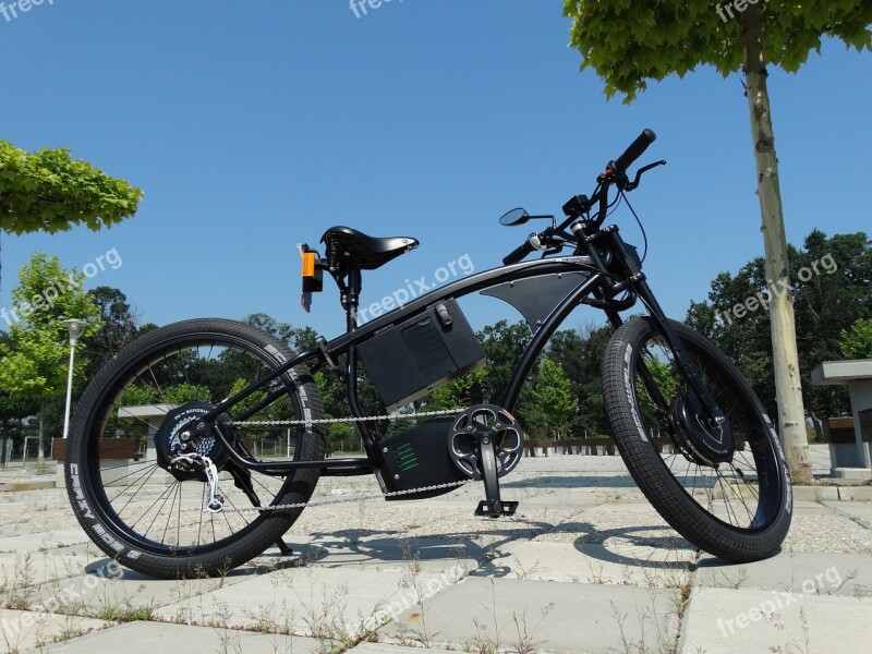 Bike Ebike Park Electric Bicycle Free Photos