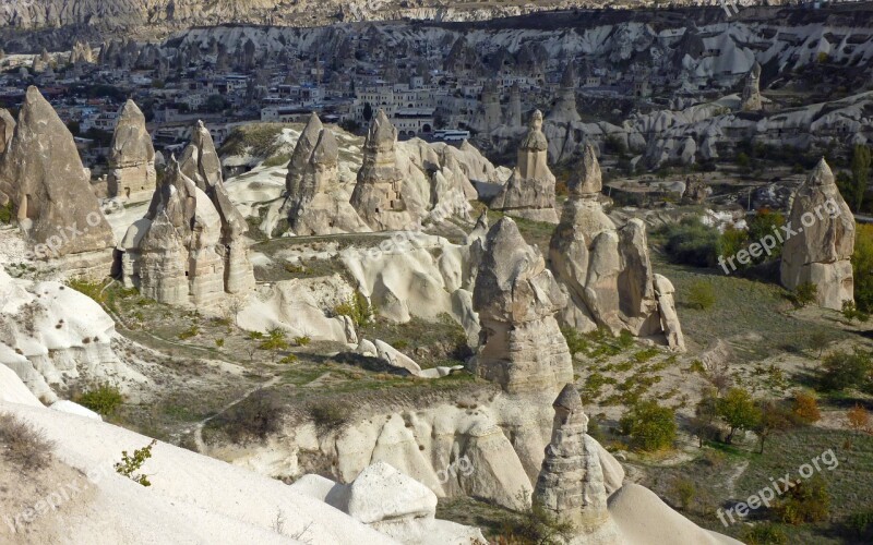 Cappadocia Turkey Fairy Tower Fairy Chimney Rock Formations