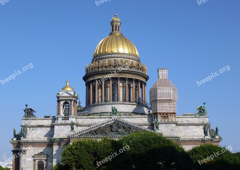 St Isaac's Cathedral St Petersburg Russia Historically Places Of Interest