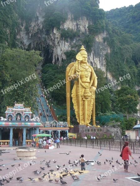 Hindu Shrine Malaysia Hinduism Kuala