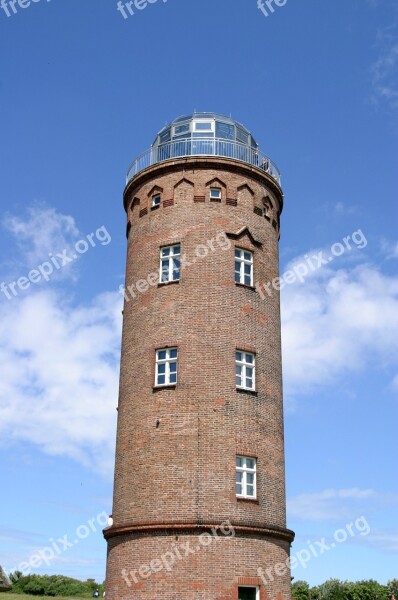 Rügen Island Island Baltic Sea Lighthouse Blue Sky