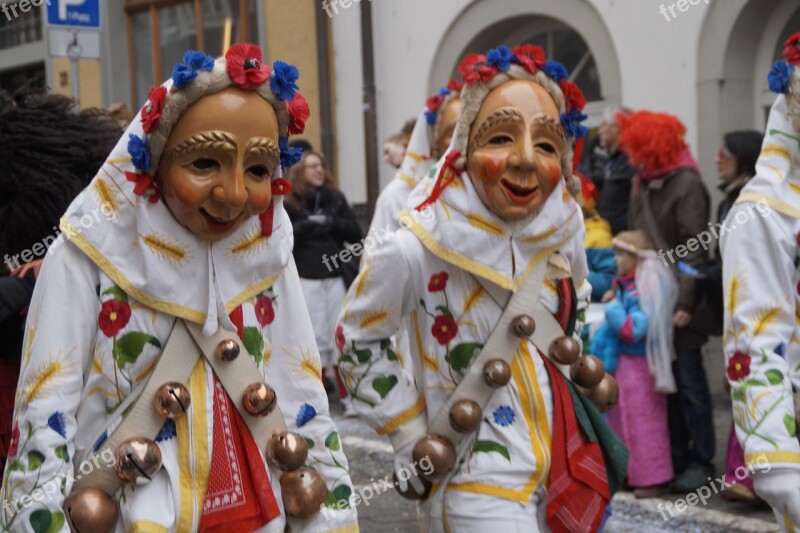 Fasnet Carnival Move Carnival Parade Haes