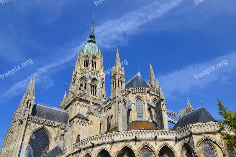 Church Cathedral Bayeux Free Photos