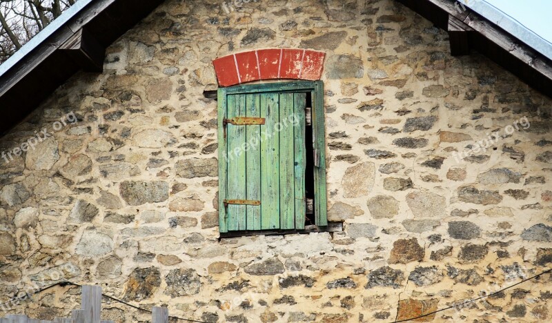 Slovakia House Old Door Stone