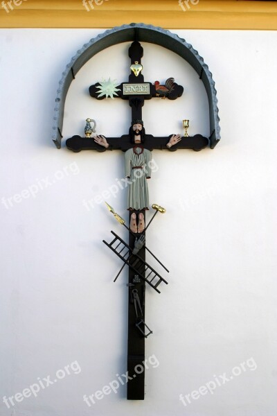 Crucifix Cross Church Cross Art Iron Cross