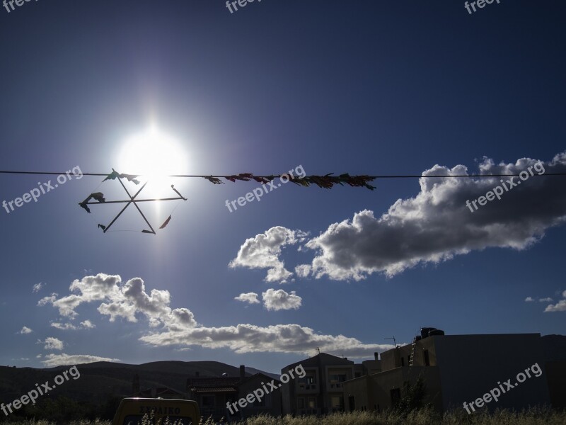 Sky Cloud Kite Free Photos