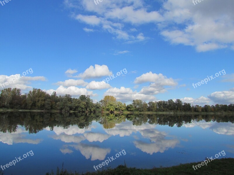 Lake Nature Water Blue Trees