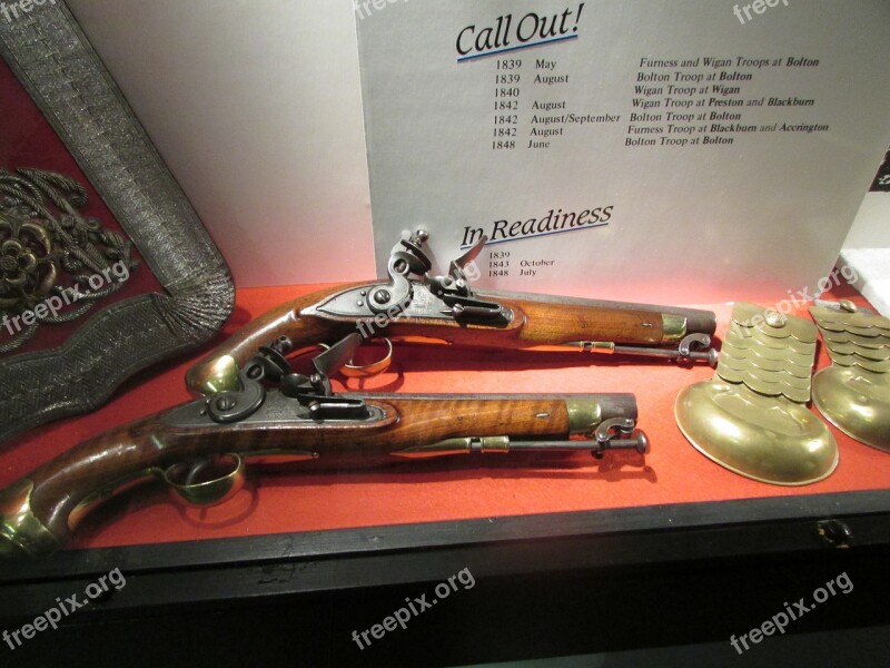 Pistols Museum Preston England Free Photos