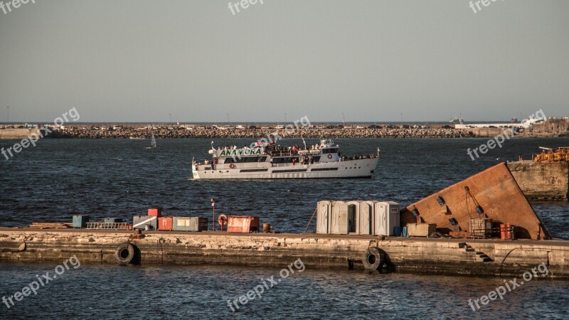 Boat Mar Del Plata Port Free Photos