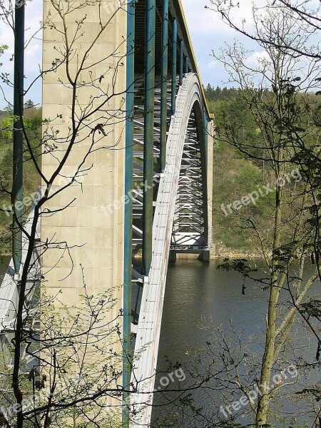 Arch Steel Bridge Architecture Modern Bridge Construction