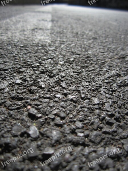 Asphalt Road Nero Free Photos