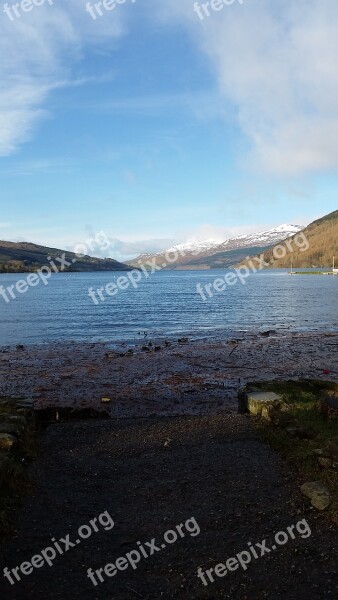 Kenmore Loch Water Scotland Tay