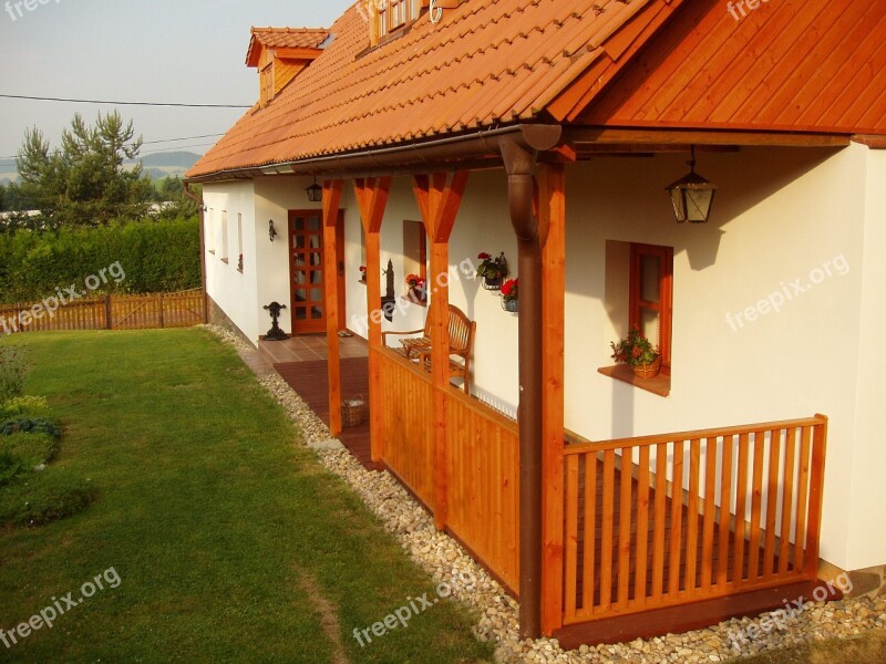 House Porch Grass Cottage Free Photos