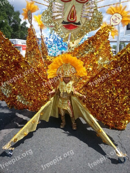 Caribana Costume Caribbean Colorful Boy