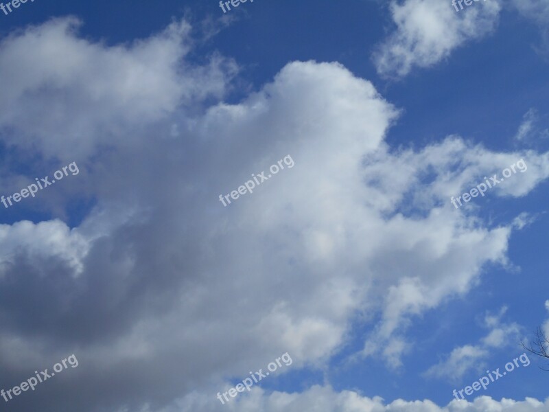 Clouds Cloudy Blue Sky Weather