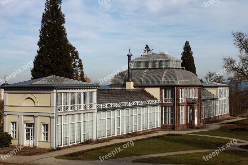 Building Greenhouse Kassel Mountain Park Mountain Park Wilhelmshöhe