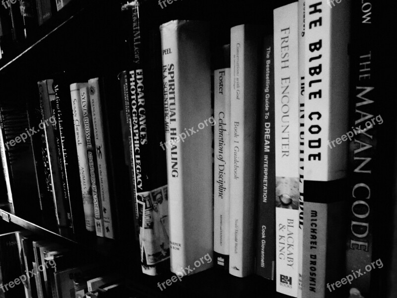 Books Black And White Literature Free Photos