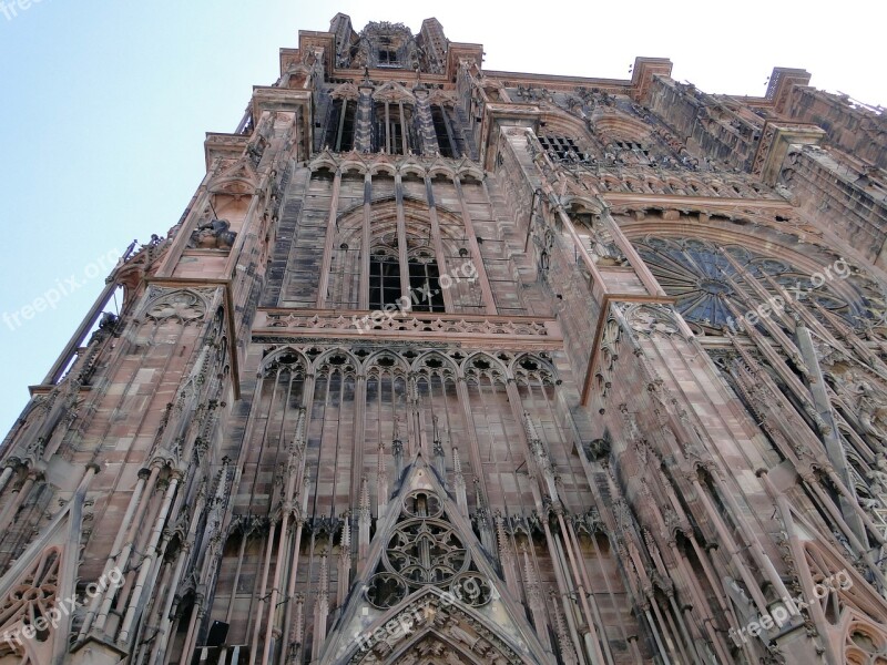 Cathedral Perspective Tower Building Architecture