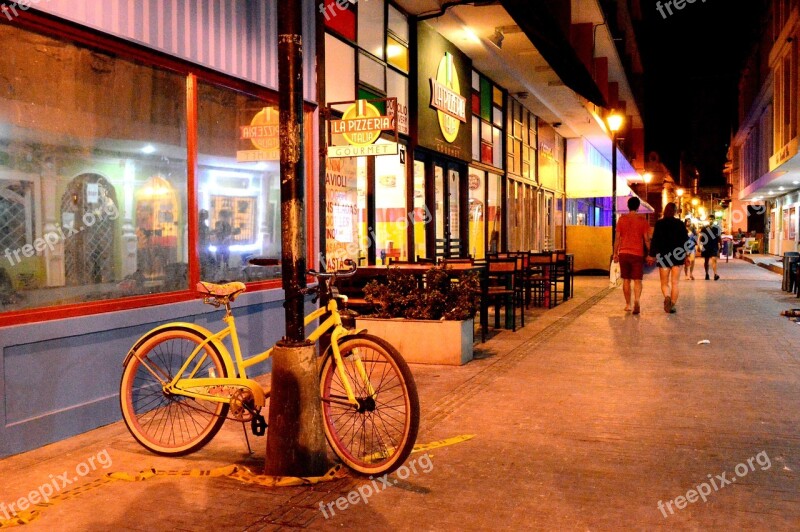 Bicycle Path Restaurant Architecture Cities