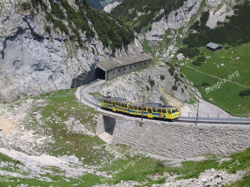 Bavaria Wendelstein Spiral Stone Railway Free Photos