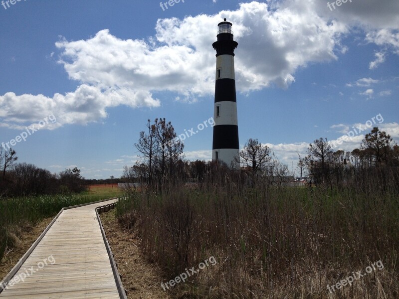 Lighthouse Bodie Island North Carolina Nc Outer Banks