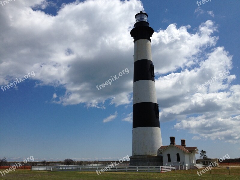 Lighthouse Bodie Island North Carolina Nc Outer Banks