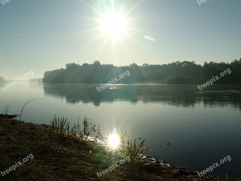 Drava Dawn Fishing Summer River