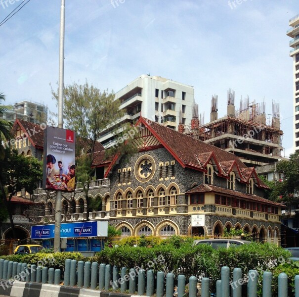 Mumbai India Church Modern Building High-rise