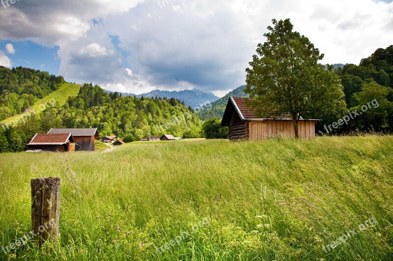 Switzerland Alpine Mountain Nature Landscape