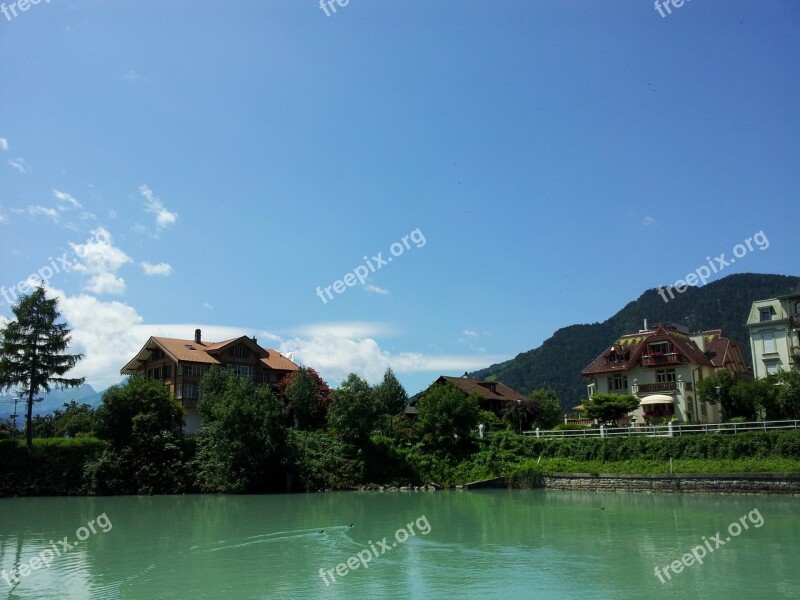 River Village Swiss Free Photos