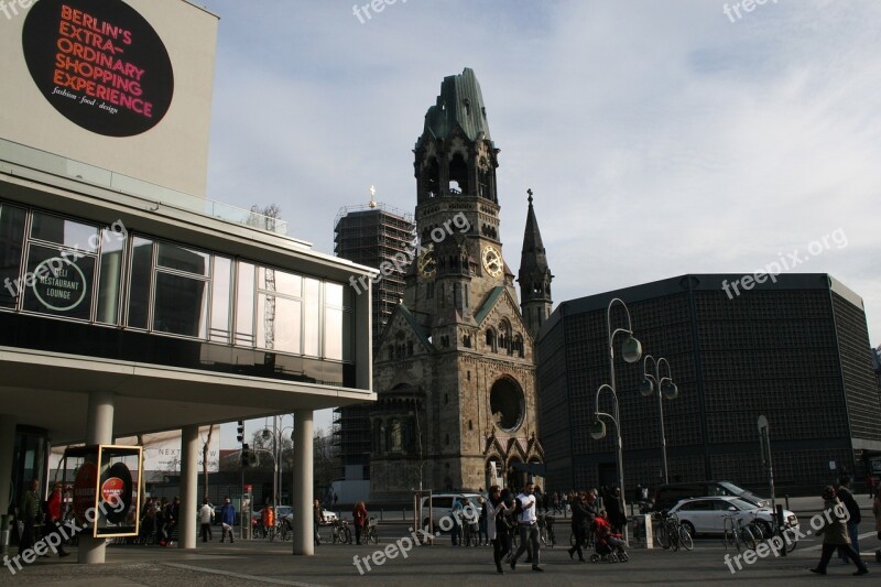 Berlin Bikini Gedächtniskirche Places Of Interest Landmark