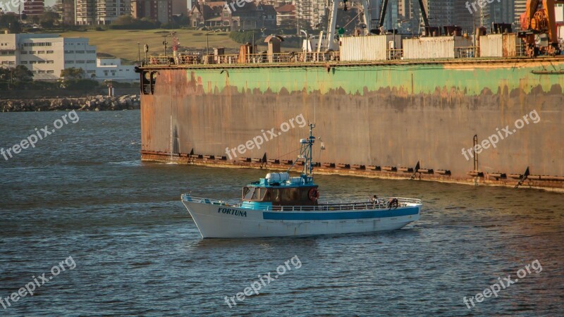 Boat Mar Del Plata Argentina Port Free Photos