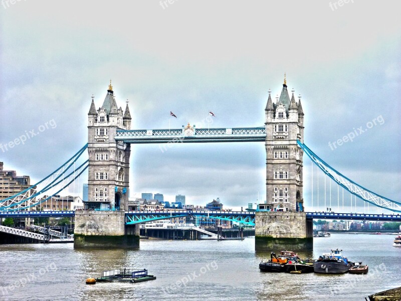 London Bridge Tower Bridge United Kingdom England