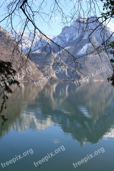 Mountains Austria Mountain Top Nature Trees