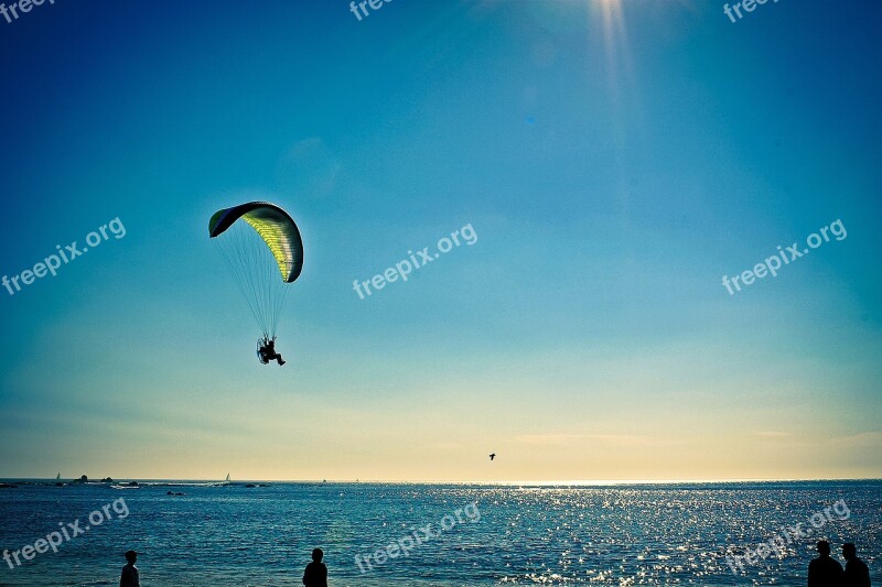 Paragliding Fly Parachute Free Photos