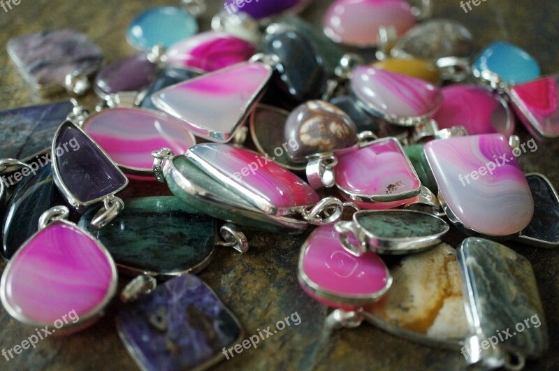 Jewelry Colorful Gemstone Pendants Gem