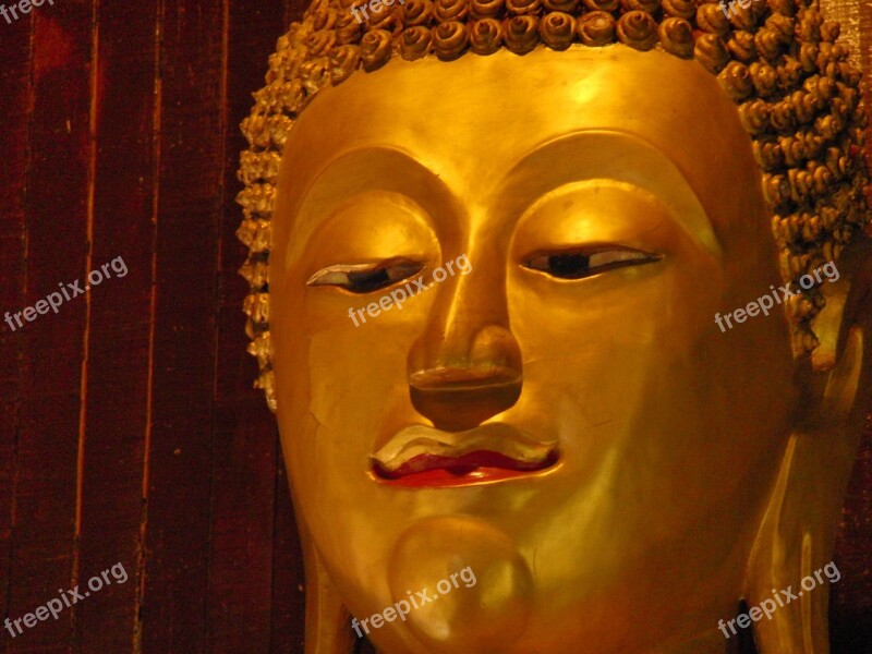 Buddha Budda Thailand Chiang Mai Temple