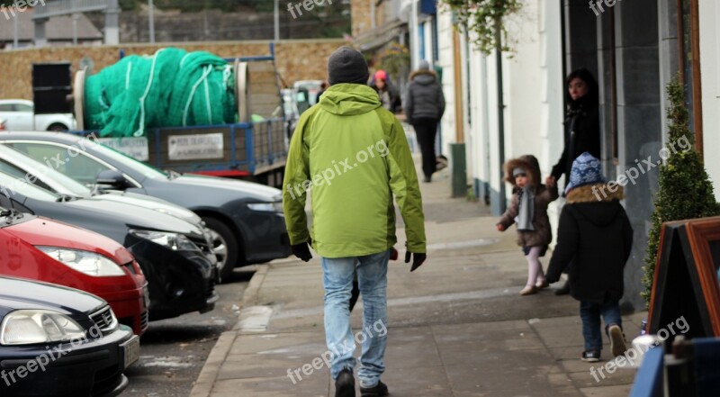 Man Street Urban People Young