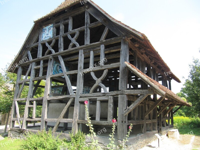 Ungersheim Ecomuseum Truss Shell Alsace Historically