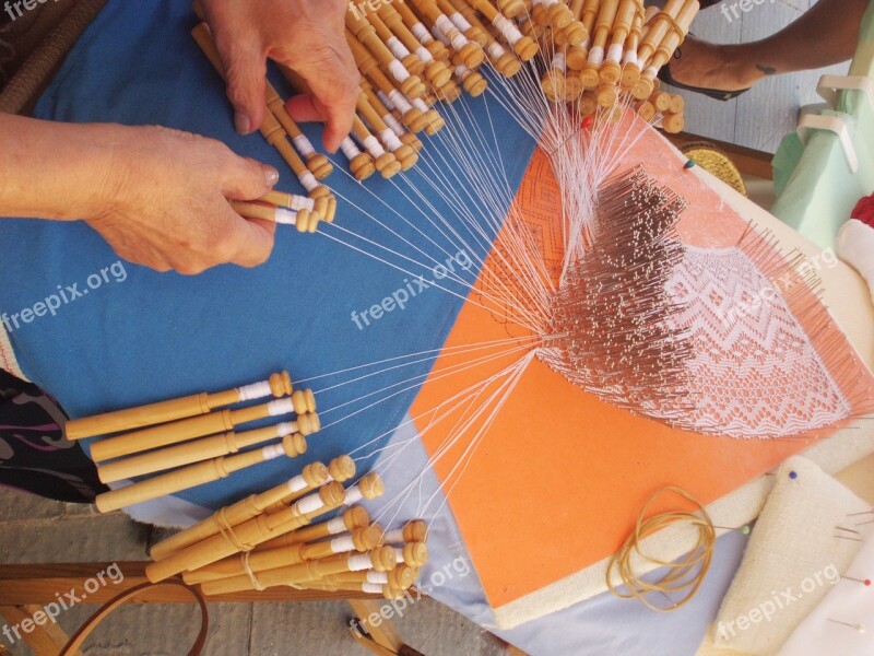 Bobbin Lace Crafts Sewing Tissue Looms