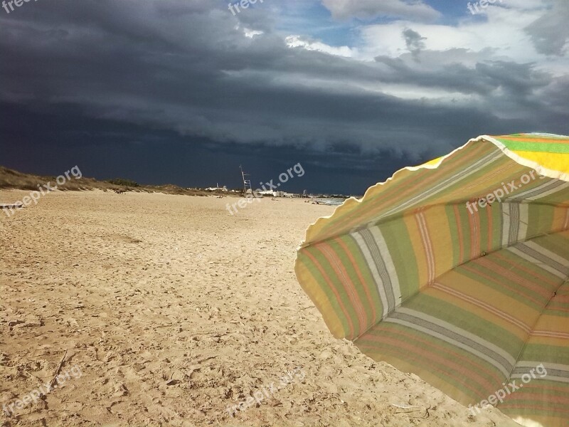 Beach Sun Summer Sea Sky