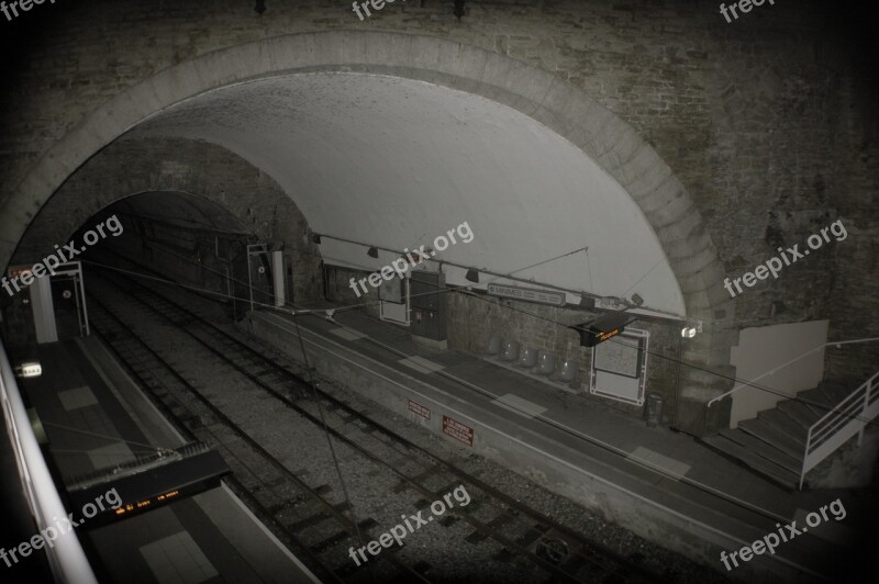 Metro Lyon Funicular Fourvière Free Photos